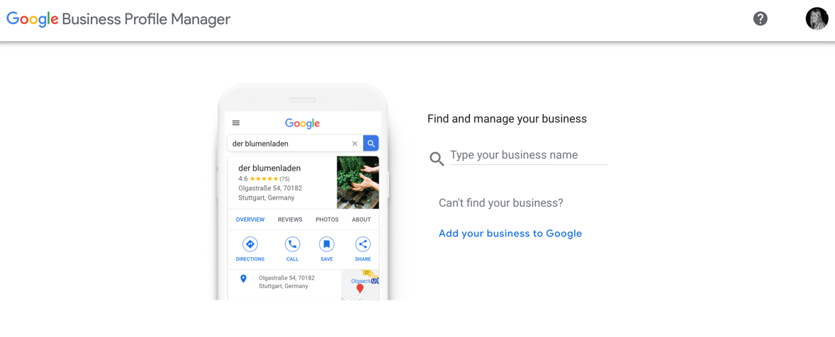 Google Unternehmensprofil anlegen